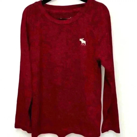 Abercrombie Kids - Girl’s Red Long Sleeve Sweater Size 5-6 years - Picture 1 of 4